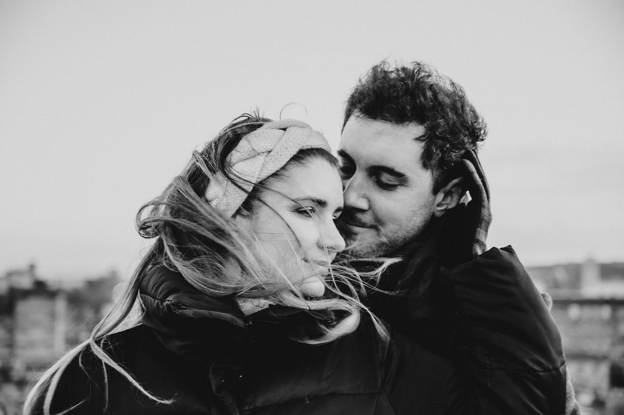 Royal mile edinburgh castle wedding photographer luz nico 010